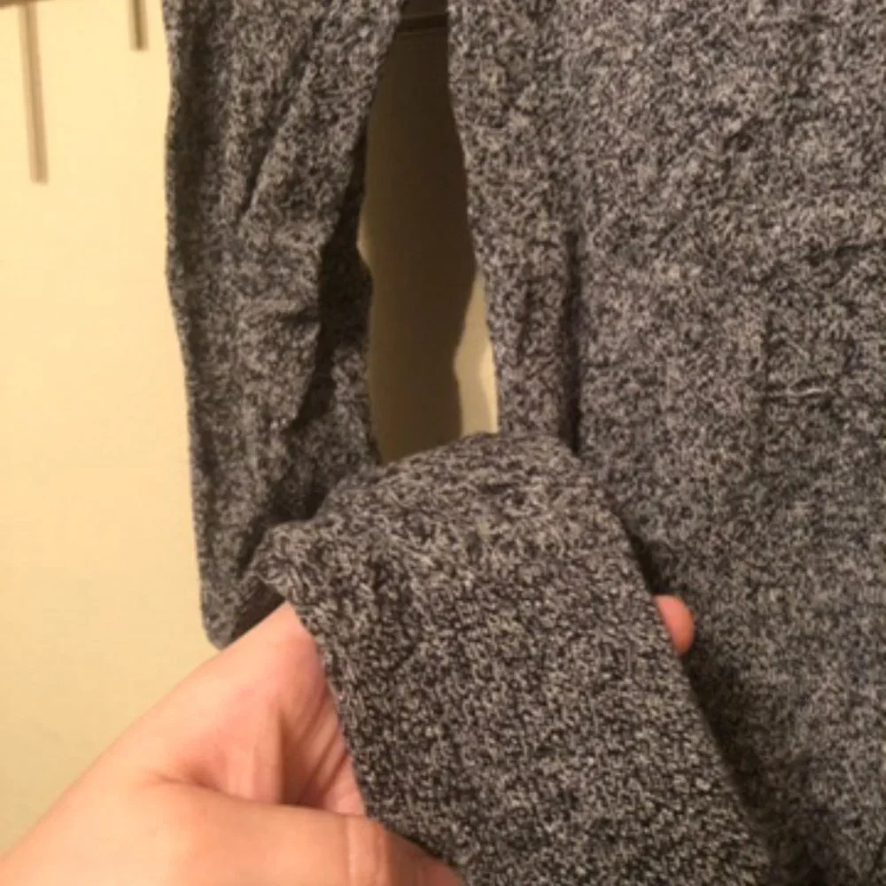 Active Basic Grey Marl Sweater